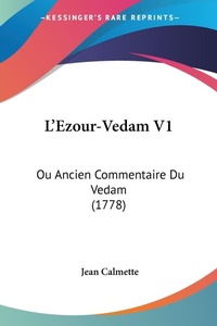 Abbildung von: L'Ezour-Vedam V1 - Kessinger Publishing Co