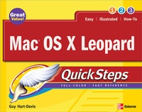 Abbildung von: Mac OS X Leopard QuickSteps - McGraw-Hill Education