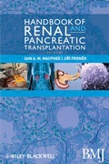 Cover: Handbook of Renal and Pancreatic Transplantation - Wiley-Blackwell
