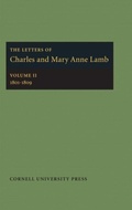 Cover: The Letters of Charles and Mary Anne Lamb - Cornell University Press