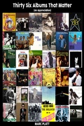 Cover: Thirty Six Albums That Matter (Pop Gallery eBooks, #3) - Pop Gallery eBooks