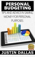 Cover: Personal Budget: Tips and Advice in Saving Money for Personal Purposes - Rex Vault Publishing