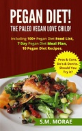 Cover: Pegan Diet! The Paleo Vegan Love Child! Including 100+ Pegan Diet Food List, 7 Day Pegan Diet Meal Plan, 10 Pegan Diet Recipes. Pros & Cons. Do's & Don'ts. Should You Try it? (Part Time Vegan: Vegan Recipes for Carnivores) - Part Time Vegan: Vegan Recipes for Carnivores