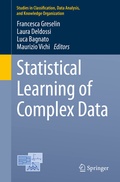 Cover: Statistical Learning of Complex Data - Springer