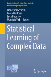 Enlarge image Cover: Statistical Learning of Complex Data - Springer