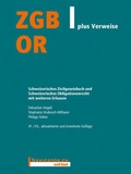 Cover: ZGB/OR plus Verweise - Orell F&uuml;ssli Verlag