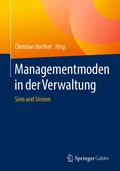 Cover: Managementmoden in der Verwaltung - Springer Gabler