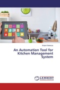 Cover: An Automation Tool for Kitchen Management System - LAP Lambert Academic Publishing