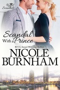 Cover: Scandal With a Prince (Royal Scandals, #1) - Nicole Burnham
