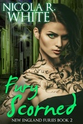 Cover: Fury Scorned (New England Furies, #2) - New England Furies