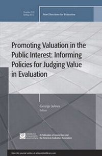 Enlarge image Cover: Promoting Value in the Public Interest - Jossey-Bass