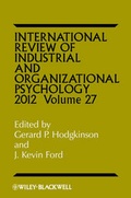 Cover: International Review of Industrial and Organizational Psychology - Wiley-Blackwell