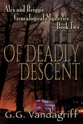 Cover: Of Deadly Descent - New Edition (Alex & Briggie Mysteries, #2) - Alex & Briggie Mysteries