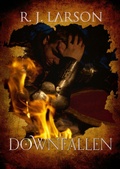 Cover: DownFallen (Realms of the Infinite, #3) - Realms of the Infinite