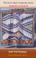 Cover: Bargello Quilts Photo Gallery -- Updated (Crafts Series, #5) - Joyce Zborower, M.A.