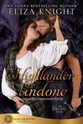 Cover: Highlander Undone (Highland Bound, #5) - Knight Media, LLC