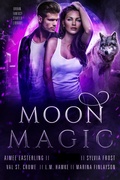 Cover: Moon Magic: Five Book Starter Library for lovers of Urban Fantasy and Paranormal Romance featuring werewolves, coyote shifters, and beasts of all kinds... - Wetknee Books
