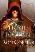 Cover: Trail of the Torean (Saga of the God-Touched Mage, #2) - Saga of the God-Touched Mage