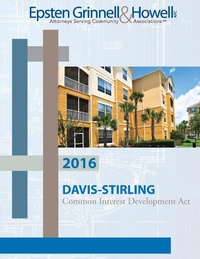 Abbildung von: 2017 Davis-Stirling Common Interest Development - Epsten Grinnell Howell