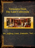 Cover: Treasures from The Lant Collection: Dr. Jeffrey Lant, Founder. Vol. 1 - Jeffrey Lant
