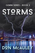 Cover: Storms (Gemini Series, #2) - Gemini Series