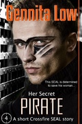 Cover: (Her Secret) Pirate (CROSSFIRE SEALS, #4) - Crossfire SEALs