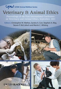 Enlarge image Cover: Veterinary and Animal Ethics - Wiley-Blackwell