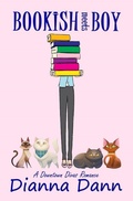 Cover: Bookish Meets Boy (Downtown Divas Romantic Comedies, #1) - Wayward Cat Publishing