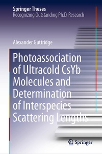 Abbildung von: Photoassociation of Ultracold CsYb Molecules and Determination of Interspecies Scattering Lengths - Springer