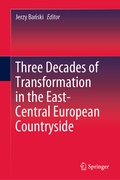 Cover: Three Decades of Transformation in the East-Central European Countryside - Springer