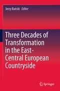 Cover: Three Decades of Transformation in the East-Central European Countryside - Springer