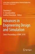 Cover: Advances in Engineering Design and Simulation - Springer