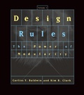 Cover: Design Rules: Volume 1 - MIT Press