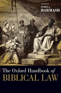 Cover: The Oxford Handbook of Biblical Law - Oxford University Press Inc