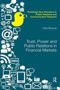 Cover: Trust, Power and Public Relations in Financial Markets - Routledge