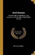 Cover: Droit Romain - Wentworth Press