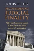 Cover: Reconsidering Judicial Finality - University Press of Kansas