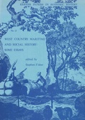 Cover: West Country Maritime and Social History: Some Essays - University of Exeter