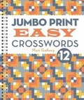Cover: Jumbo Print Easy Crosswords #12 - Sterling