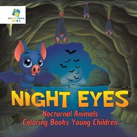 Bild: Night Eyes Nocturnal Animals Coloring Books Young Children - Educando Kids
