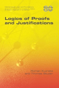 Enlarge image Cover: Logics of Proofs and Justifications - College Publications