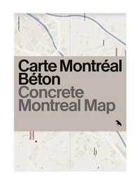 Abbildung von: Concrete Montreal Map - Blue Crow Media
