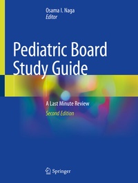 Abbildung von: Pediatric Board Study Guide - Springer