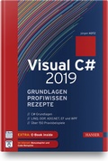Cover: Visual C# 2019 - Grundlagen, Profiwissen und Rezepte - Hanser