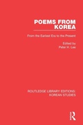 Cover: Poems from Korea - Routledge