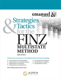 Enlarge image Cover: Strategies and Tactics for the Finz Multistate Method - Aspen Publishing