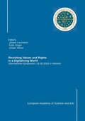 Cover: Revisiting Values and Rights in a Digitalising World - Wiener Verlag - Vienna Academic Press