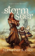 Cover: Stormseer (Storms in Amethir, #2) - Cathartes Press