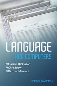 Abbildung von: Language and Computers - Wiley-Blackwell
