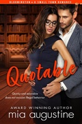 Cover: Quotable (Bloomington Series, #1) - Kathy L Wheeler
